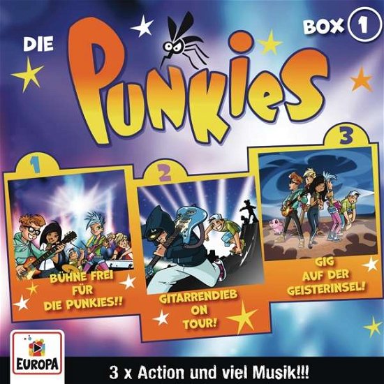 Cover for Die Punkies · 01/3er Box (Folgen 1 2 3) (CD) (2018)