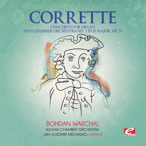 Cover for Correttemichel · Concerto For Organ &amp; Chamber Orch 3 In D Major (CD) (2013)