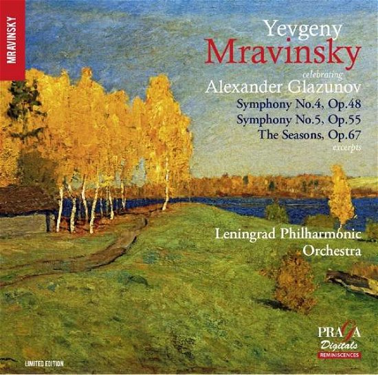 Cover for Alexander Glazunov · Symphony No.4 &amp; 5/seasons (CD) (2016)