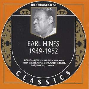 Cover for Earl Hines · 1949-1952 (CD) (2003)