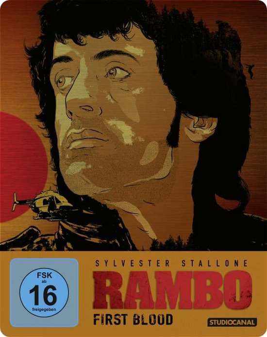 Cover for Stallone,sylvester / Crenna,richard · Rambo-first Blood / Limited Steelbook Edition (Blu-ray) (2018)