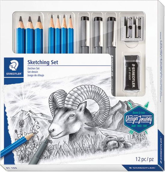 STAEDTLER Gemischtes Zeichen Set - Staedtler - Fanituote - Staedtler - 4007817066829 - keskiviikko 1. toukokuuta 2024