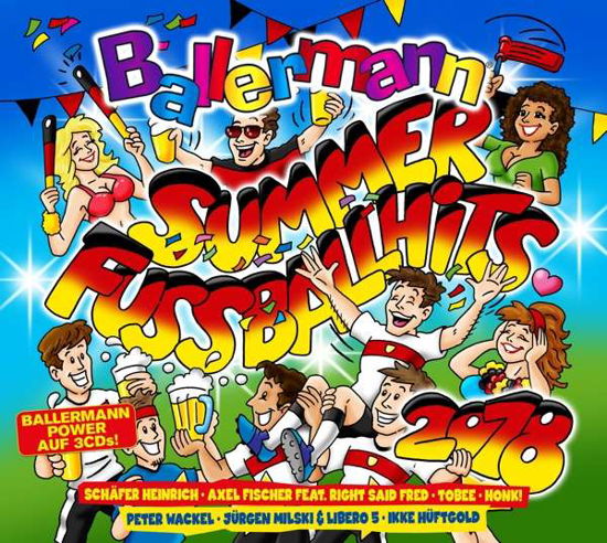 Ballermann Summer-Fussball Hits - V/A - Bøger - PARTYKOENIG - 4032989442829 - 11. maj 2018