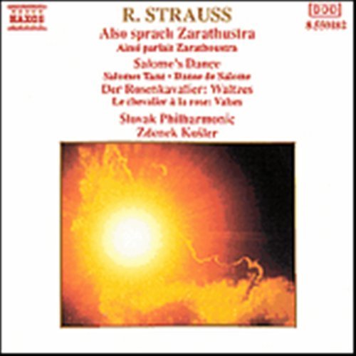 Straussalso Sprach Zarathustra - Soloistsslovak Pokosler - Musiikki - NAXOS - 4891030501829 - perjantai 31. joulukuuta 1993