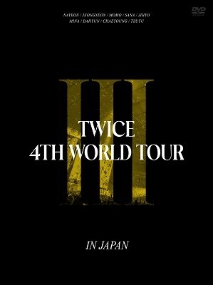 Twice 4th World Tour `3` in Japan <limited> - Twice - Música -  - 4943674369829 - 21 de fevereiro de 2023