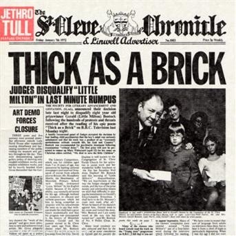Cover for Jethro Tull · Thick As a Brick (CD) [Remastered edition] (2008)