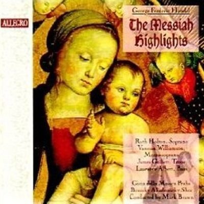 Cover for Georg Friedrich Handel  · Messiah Hwv 56 (1754) (Sel) (CD)