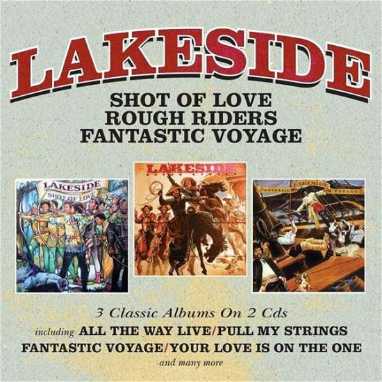 Cover for Lakeside · Shot Of Love / Rough Riders / Fantastic Voyage (CD) (2018)