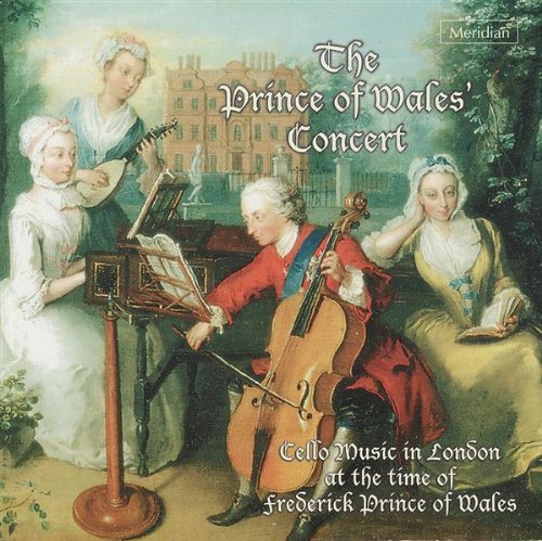 Cover for Cotteee A. / Scherf A. / Haukkson A. / Howarth R. / Pleeth A. · The Prince of Wales' Concert - Cello Music in London at the Time of Frederick P (CD) (2000)