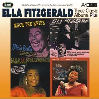 Three Classic Albums Plus - Ella Fitzgerald - Musik - AVID - 5022810311829 - 7 april 2014