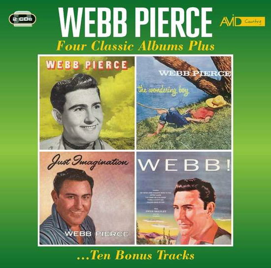 Cover for Webb Pierce · Four Classic Albums Plus (CD) (2020)