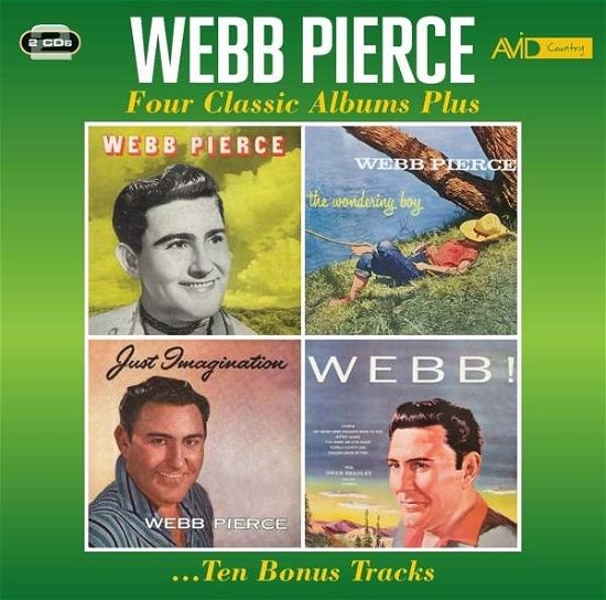 Webb Pierce · Four Classic Albums Plus (CD) (2020)