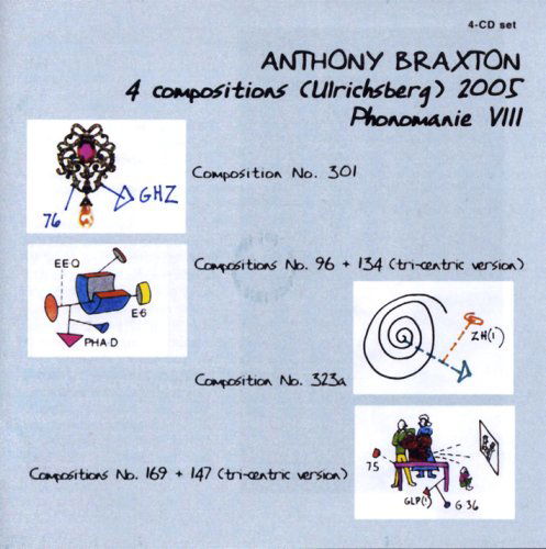 Phonomanie 8 - Anthony Braxton - Musiikki - LEO - 5024792046829 - tiistai 24. lokakuuta 2006