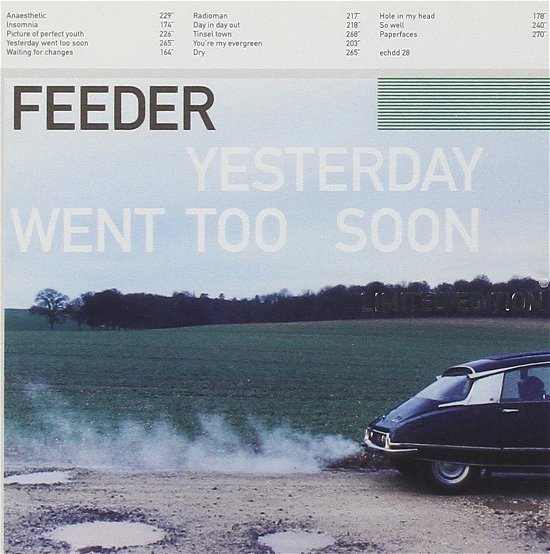 Cover for Feeder · Feeder - Yesterday Went Too Soon (CD)