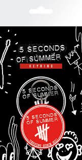 5 Seconds Of Summer - Derping (Portachiavi Gomma) - 5 Seconds Of Summer - Produtos -  - 5028486273829 - 