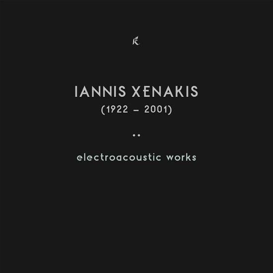 Cover for Iannis Xenakis · Electroacoustic Works (CD) (2022)