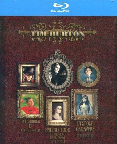 Cover for Tim Burton Collection (3 Blu-r (Blu-ray) (2024)