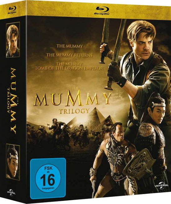 Cover for Brendan Fraser,rachel Weisz,john Hannah · Die Mumie Trilogie-die Mumie / Die Mumie... (Blu-ray) (2017)
