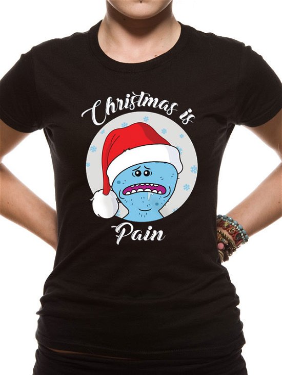 Rick And Morty: Christmas Is Pain (T-Shirt Donna Tg. L) - Schwarz - Other -  - 5054015421829 - 