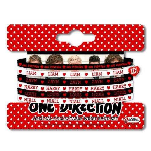 Cover for One Direction · One Direction Gummy Wristband Set: Phase 3 (MERCH) (2013)