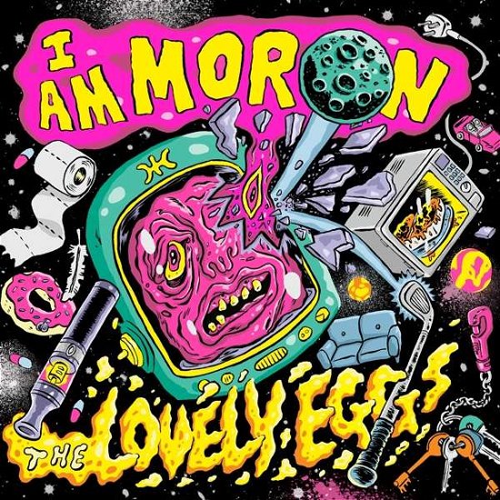 Cover for Lovely Eggs · I Am Moron (LP) [Coloured edition] (2020)
