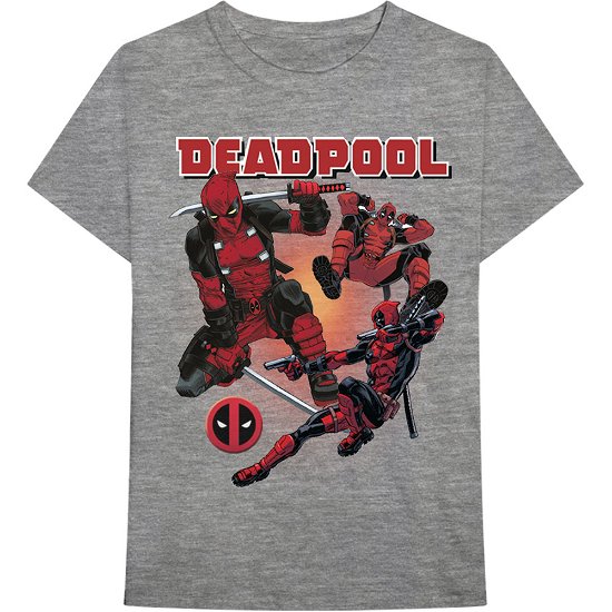 Marvel Comics Unisex T-Shirt: Deadpool Collage 1 - Marvel Comics - Merchandise -  - 5056170674829 - 