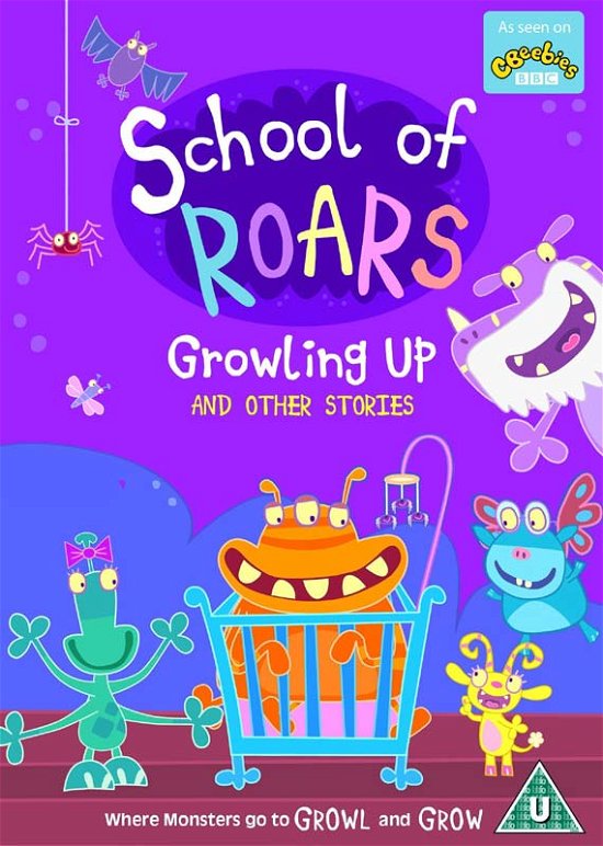 Cover for School of Roars - Growling Up and Other Stories · School Of Roars Season 1 Episodes 1-14 (DVD) (2017)