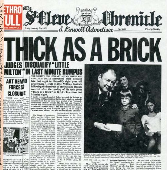 Cover for Jethro Tull · Thick As a Brick (CD) [Limited edition] (2008)