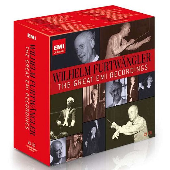 Cover for Wilhelm Furtwangler · Wilhelm Furtwangler: the Great (CD) [Ltd edition] [Box set] (2011)