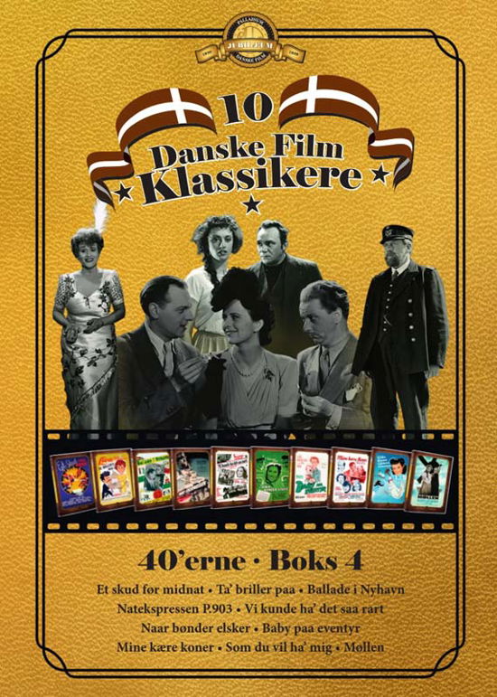 1940'erne Boks 4 (Danske Film Klassikere) - Palladium - Elokuva - Palladium - 5709165125829 - torstai 31. lokakuuta 2019