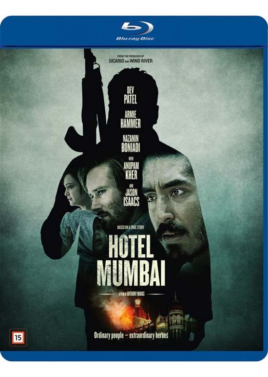Cover for Hotel Mumbai Bluray (Blu-ray) (2019)
