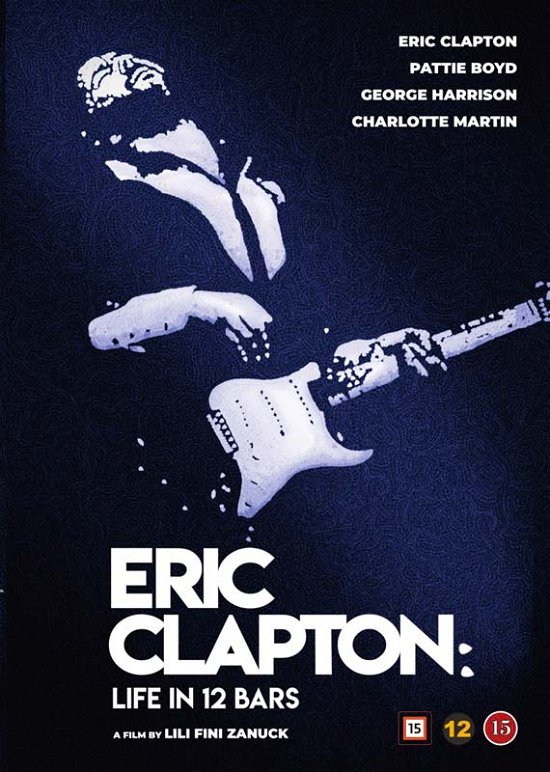 Cover for Eric Clapton - Life in 12 Bars (DVD) (2019)