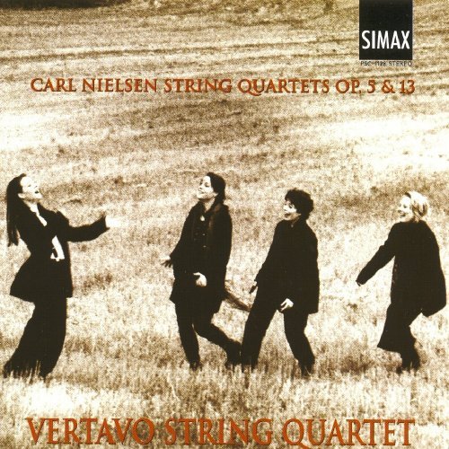 Cover for Nielsen / Vertavo String Quartet · String Quartets 1 &amp; 2 (CD) (1995)