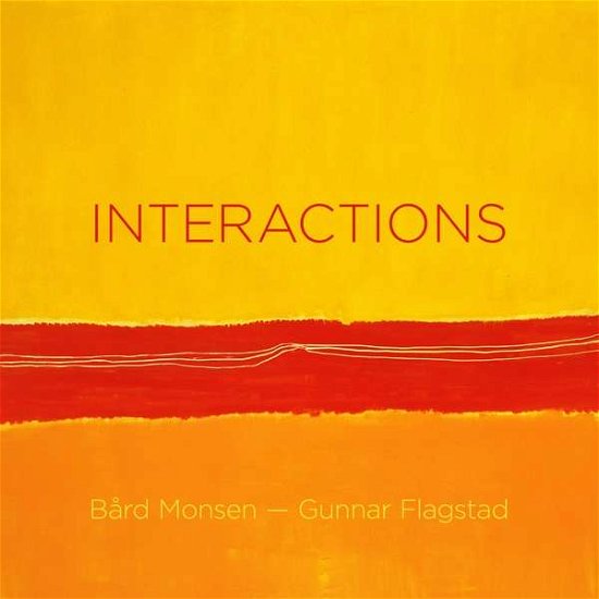 Cover for Monsen / Flagstad · Interactions (Blu-ray Audio) (2017)