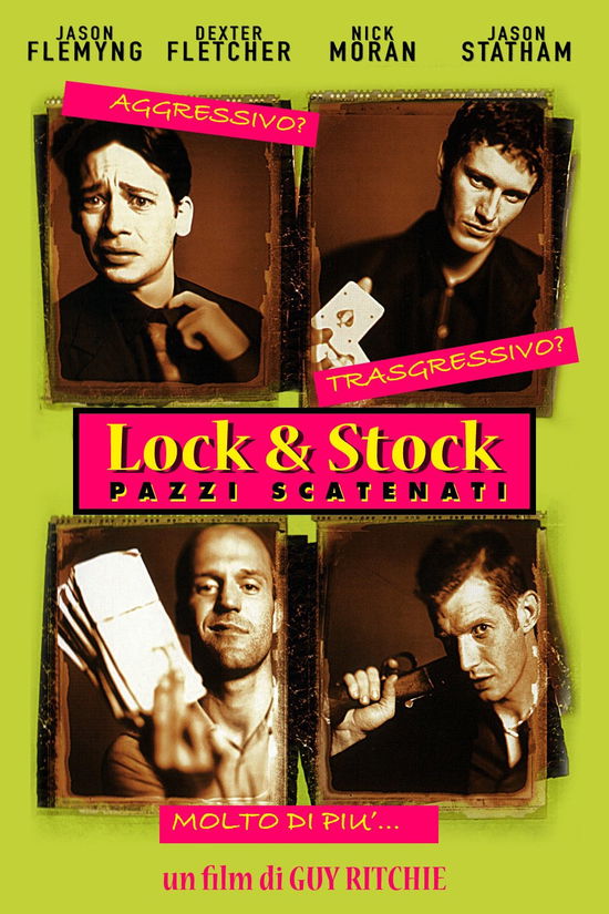 Cover for Lock &amp; Stock - Pazzi Scatenati (DVD) (2022)