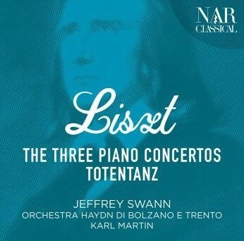 Cover for Liszt / Swann,jeffrey / Orchestra Haydn · Liszt: the Three Piano Concertos (CD) (2019)