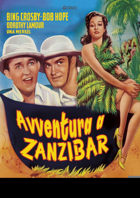 Cover for Avventura a Zanzibar (DVD) (2020)