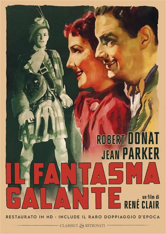 Cover for Donat, Parker, Lanchester, Pallette, Selten · Fantasma Galante (Il) (Restaurato In Hd) (DVD) (2020)