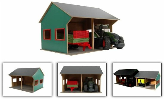 Cover for Landbouwloods Kids Globe voor 2 voertuigen: schaal 1:16 (610263) (Toys)