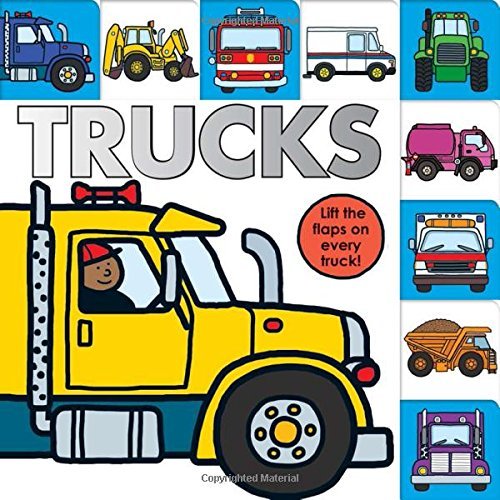 Cover for Roger Priddy · Lift-the-Flap Tab: Trucks - Lift-the-Flap Tab Books (Board book) [Ltf Brdbk edition] (2013)