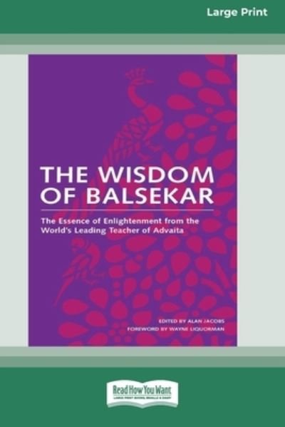 Cover for Ramesh S Balsekar · The Wisdom of Balsekar (Taschenbuch) (2013)
