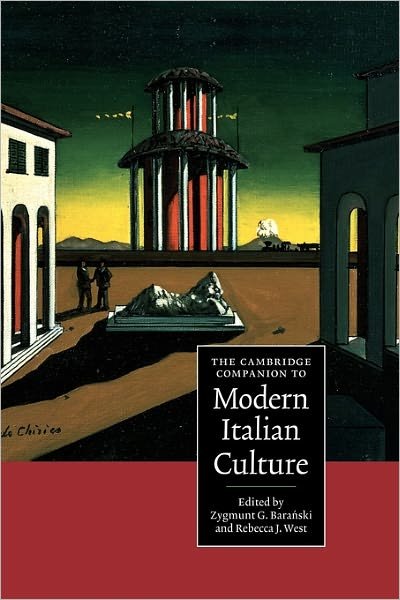 Cover for Rebecca West · The Cambridge Companion to Modern Italian Culture - Cambridge Companions to Culture (Taschenbuch) (2001)