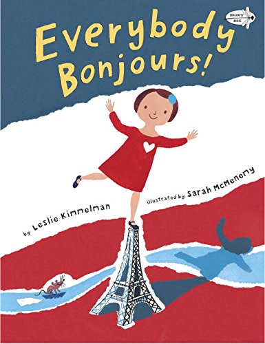 Cover for Leslie Kimmelman · Everybody Bonjours! (Paperback Book) (2015)