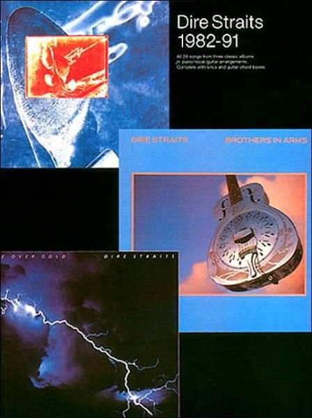 Cover for Dire Straits 1982-1991 (Book) (2007)