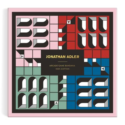 Jonathan Adler Arcade Classic Bandana Game - Galison - Board game - Galison - 9780735374829 - August 4, 2022