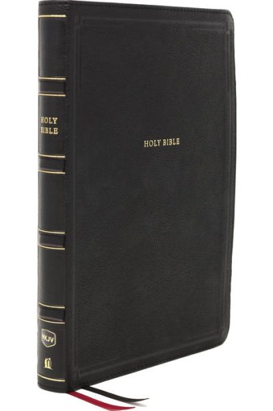 Cover for Thomas Nelson · NKJV, Deluxe End-of-Verse Reference Bible, Personal Size Large Print, Leathersoft, Black, Red Letter, Comfort Print : Holy Bible, New King James Version (Kunstlederbuch) (2020)