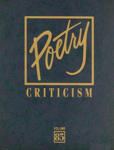 Cover for Michelle Lee · Poetry Criticism (Hardcover Book) (2008)