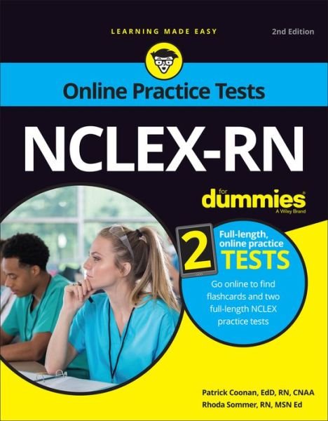 Cover for Rhoda L. Sommer · NCLEX-RN For Dummies with Online Practice Tests (Pocketbok) (2020)