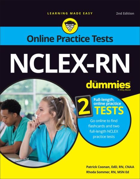 Cover for Rhoda L. Sommer · NCLEX-RN For Dummies with Online Practice Tests (Paperback Book) (2020)