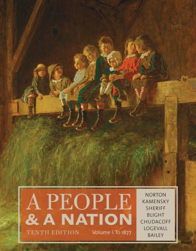 Cover for David W. Blight · A People and a Nation, Volume I: to 1877 (Paperback Book) (2013)